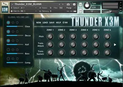 Strezov Sampling Thunder X3M v1.2 KONTAKT