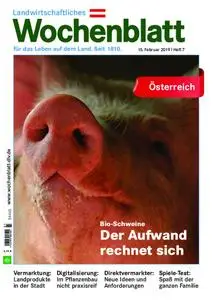 Bayerisches Landwirtschaftliches Wochenblatt Oesterreich - 14. Februar 2019