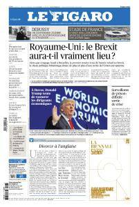 Le Figaro du Samedi 27 et Dimanche 28 Janvier 2018