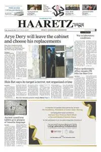Haaretz English Edition - 20 January 2023
