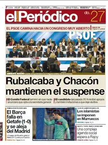 EL PERIODICO DE CATALUNYA - 27 November 2011