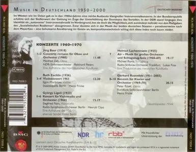 Musik in Deutschland 1950-2000 - Konzerte 1960-1970 (2004)