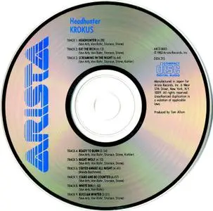 Krokus - Headhunter (1983) {1985, 1st CD Press}