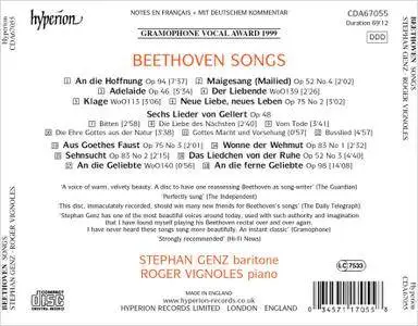 Stephan Genz, Roger Vignoles - Ludwig van Beethoven: Songs (1999) [Re-Up]