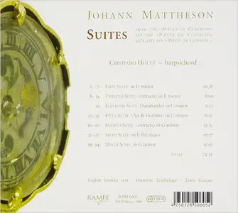 Cristiano Holtz - Johann Mattheson: Suites (2006)