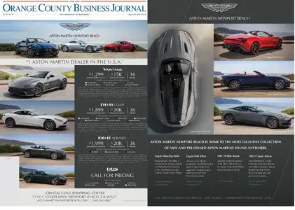 Orange County Business Journal – May 13, 2019