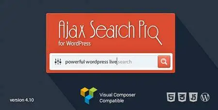 CodeCanyon - Ajax Search Pro v4.10.3 - Live WordPress Search & Filter Plugin - 3357410