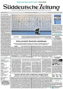 Süddeutsche Zeitung vom Freitag, 21. September 2012