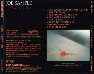 Joe Sample - Roles (1987) {Sanyo Japan for MCA}