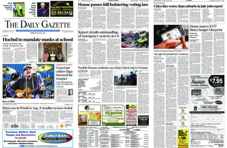 The Daily Gazette – August 25, 2021