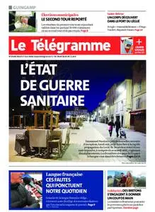 Le Télégramme Guingamp – 17 mars 2020