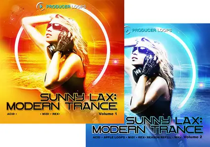 Producer Loops Sunny Lax Modern Trance Vol 1-2 MULTiFORMAT