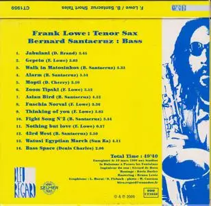 Frank Lowe, Bernard Santacruz - Short Tales (2000)