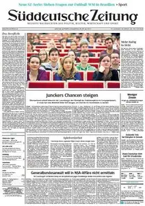 Süddeutsche Zeitung vom Mittwoch/Donnerstag, 28./29. Mai 2014