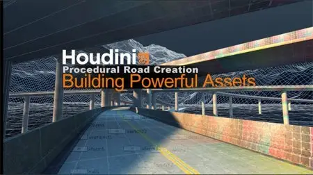 Houdini Procedural Road Creation