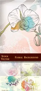 Stock Vector - Floral Background 2