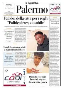 la Repubblica Palermo - 2 Agosto 2023