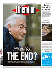 Liberation - Mercredi 24 aout 2011
