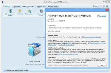 Acronis True Image 2014 Premium 17 Build 6673