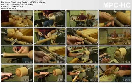 Woodturning Workshop with Tim Yoder Season 4 - 13 Episodes (2009)