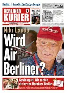 Berliner Kurier - 15. September 2017