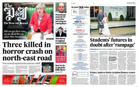 The Press and Journal North East – March 13, 2019