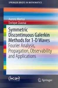 Symmetric Discontinuous Galerkin Methods for 1-D Waves: Fourier Analysis, Propagation, Observability and Applications