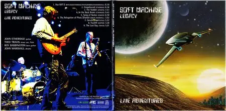 Soft Machine Legacy - Live Adventures (2009) {2014 Japan Mini LP SHM-CD Remaster VSCD-4266}