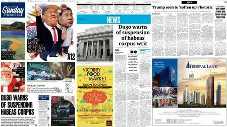 Philippine Daily Inquirer – November 13, 2016