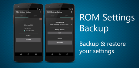 ROM Settings Backup Pro v1.36 For Android