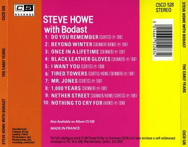 Steve Howe with Bodast - The Early Years (1990)