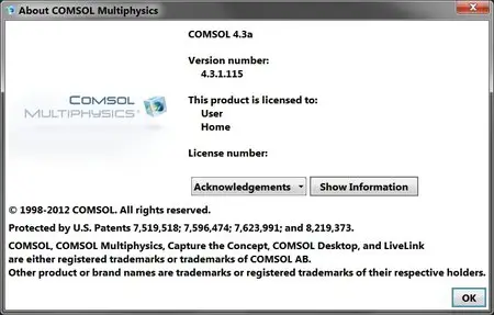 Comsol Multiphysics 4.3a
