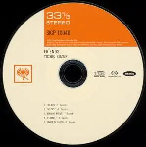 Yoshio Suzuki - Friends (1973) {CBS--Sony Music Japan, Paper Sleeve, SICP 10048 rel 2007}