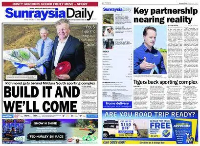 Sunraysia Daily – October 13, 2017