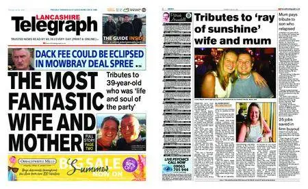 Lancashire Telegraph (Burnley, Pendle, Rossendale) – July 26, 2018