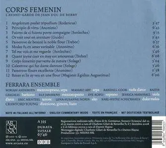 Ferrara Ensemble, Crawford Young - Corps Femenin: L'Avant-garde de Jean Duc de Berry (2010)