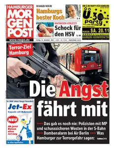 Hamburger Morgenpost vom 19 November 2010