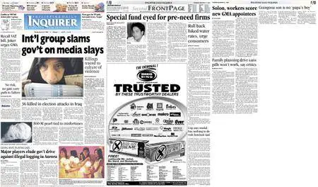 Philippine Daily Inquirer – January 31, 2005