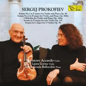 Salvatore Accardo, Laura Gorna & Maria Grazia Bellocchio - Sergej Prokofiev (2022) [Official Digital Download 24/96]