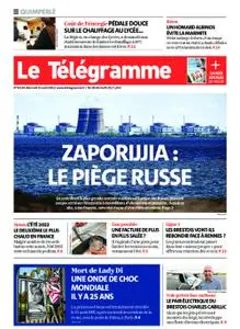 Le Télégramme Quimperlé – 31 août 2022