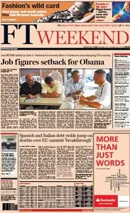 Financial Times Europe July 07 08 2012