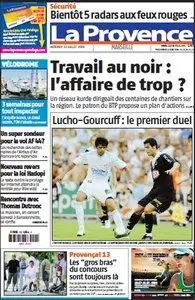 La Provence, du Mercredi 22 Juillet 2009.