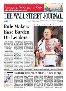 The Wallstreet Journal (Europe) January 07 2013