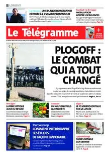 Le Télégramme Lorient – 05 février 2020