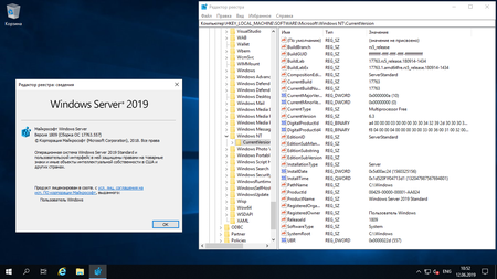 Windows Server 2019 build 17763.557