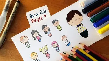 Drawing cute: People