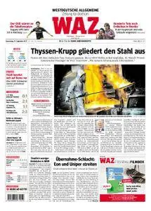 WAZ Westdeutsche Allgemeine Zeitung Bochum-Ost - 21. September 2017