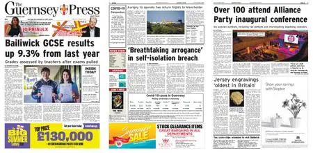 The Guernsey Press – 21 August 2020