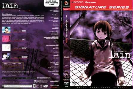 Serial Experiments Lain (Complete Series) (1998) [4 DVD5s] [Re-post]
