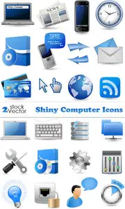 Vectors - Shiny Computer Icons